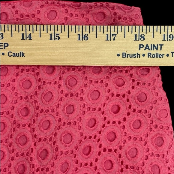 Charter Club Pink Skirt Eyelets with Matching Pink Liner Women’s Size 16 - Picture 4 of 9